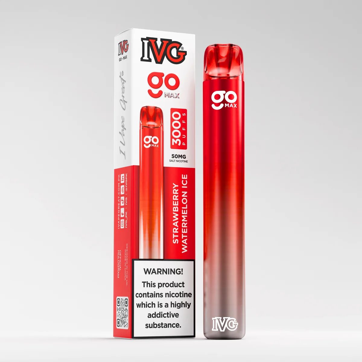 vapestreets-product-27576 IVG GO 3000 PUFFS Strawberry Watermelon Ice - buy online in Pakistan | Vape Streets