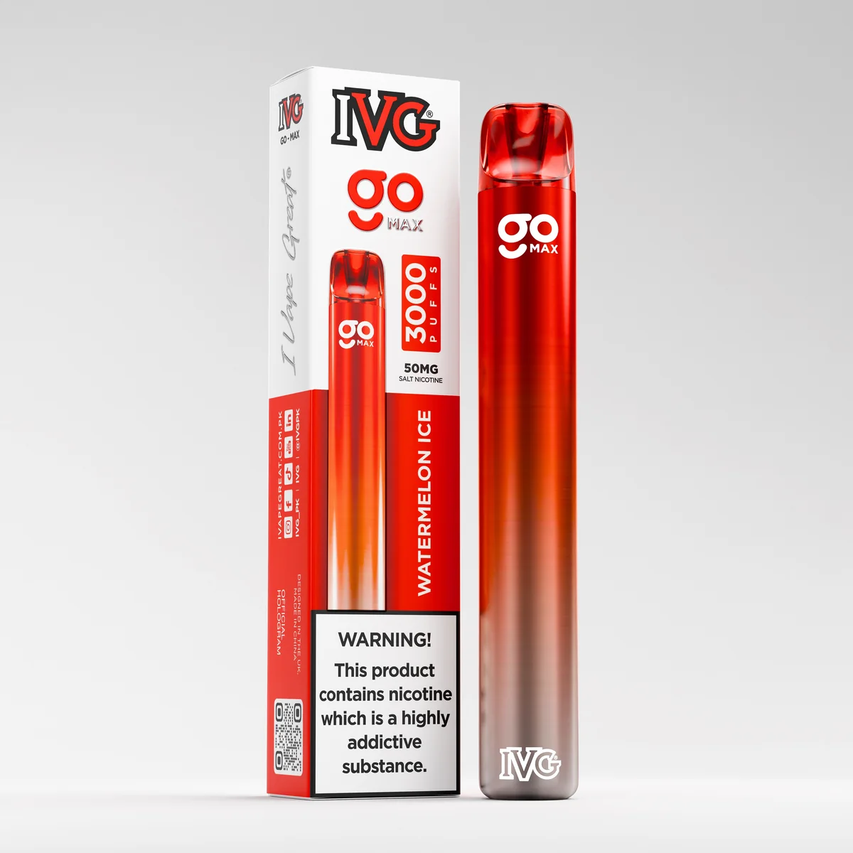 vapestreets-product-27577 IVG GO 3000 PUFFS Watermelon Ice - buy online in Pakistan | Vape Streets