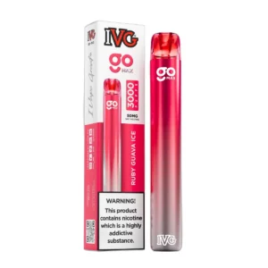 IVG GO 3000 PUFFS Ruby Guava Ice - buy online in Pakistan | Vape Streets